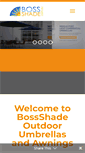 Mobile Screenshot of bossshade.com.au